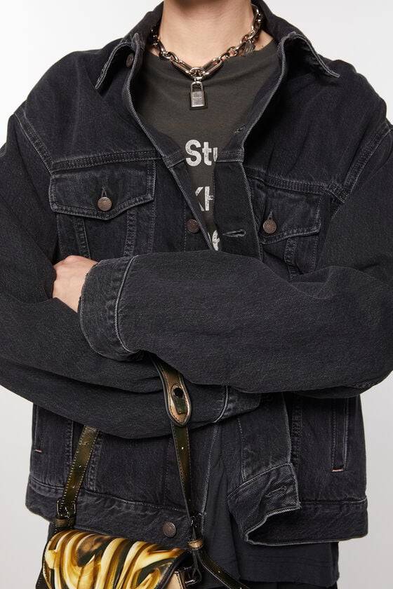 Acne Studios Jeansjacke – entspannte Passform Zeitlich begrenztes Angebot
