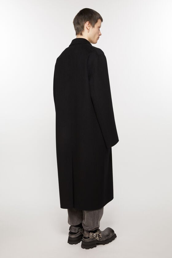 Acne Studios Zweireihiger Wollmantel Große Rabatte