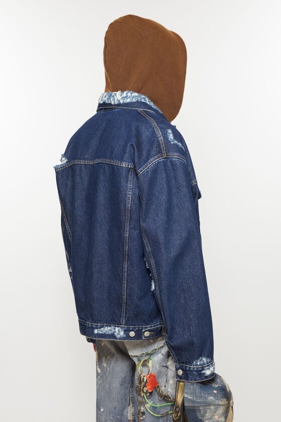Acne Studios Jeansjacke im Distressed-Look - Entspannte Passform Bestseller