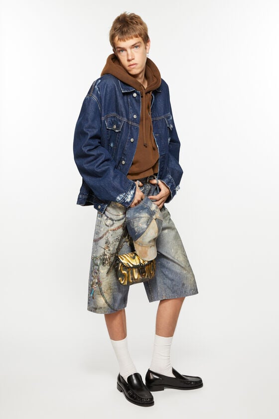 Acne Studios Jeansjacke im Distressed-Look - Entspannte Passform Bestseller