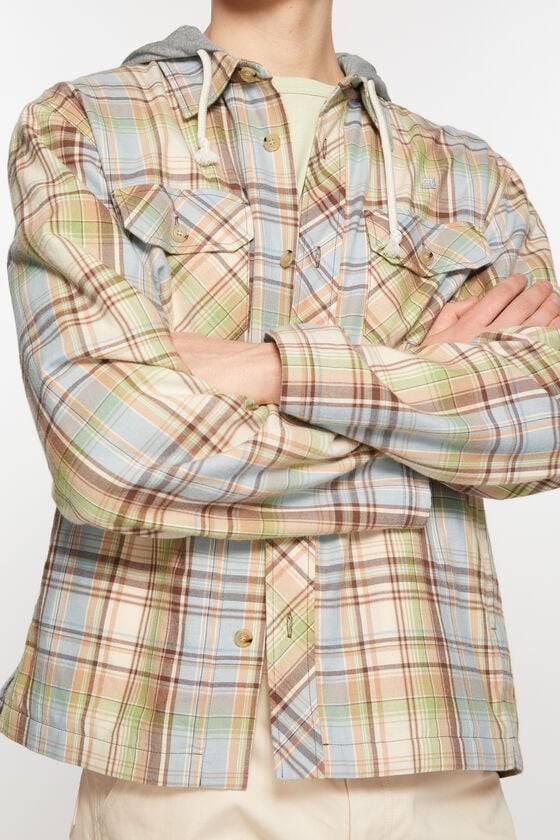 Acne Studios Überhemdjacke mit Kapuze Unisex Tägliche Deals