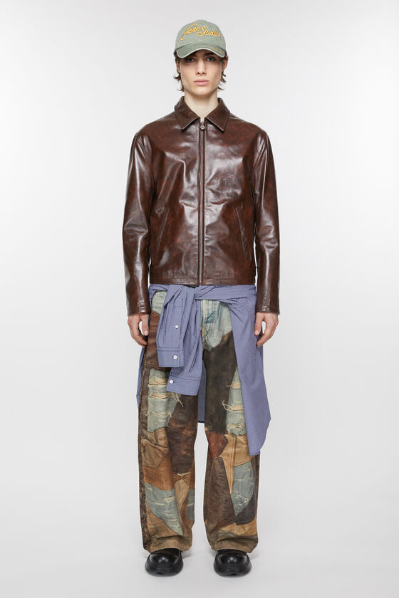 Acne Studios Lederjacke Begrenzte Freigabe
