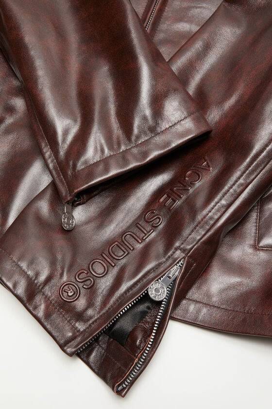 Acne Studios Lederjacke Begrenzte Freigabe