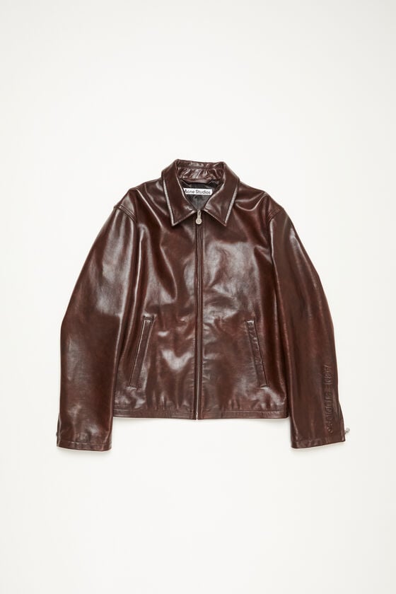 Acne Studios Lederjacke Begrenzte Freigabe