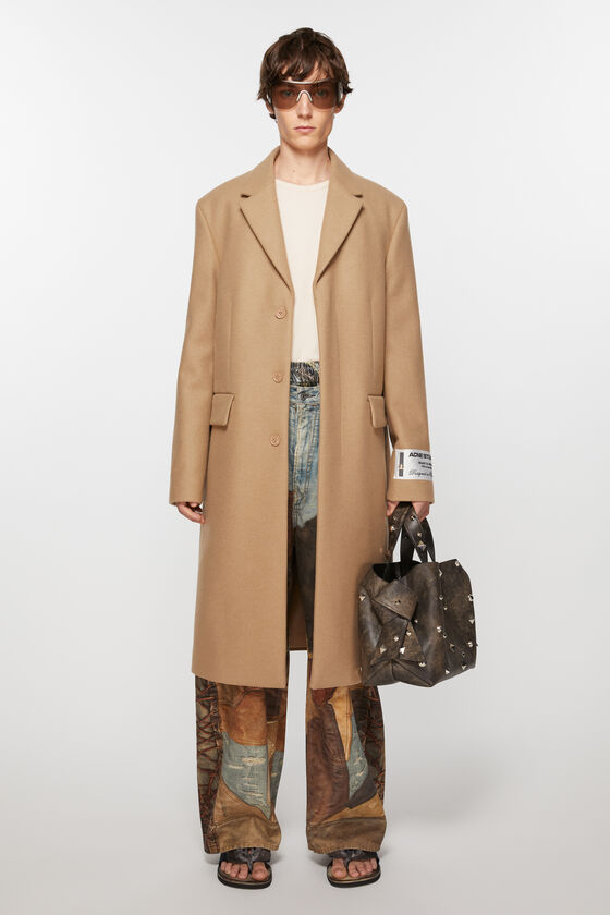 Acne Studios Einreihiger Wollmantel Letzte 3 Tage