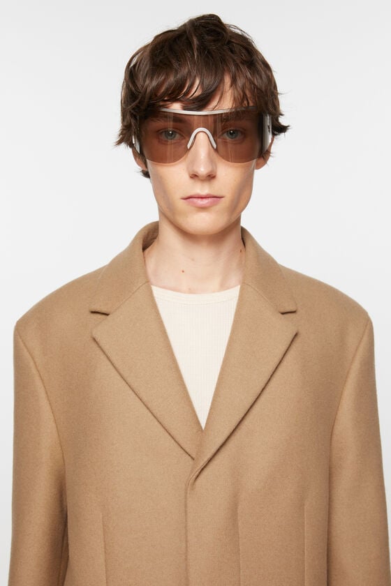 Acne Studios Einreihiger Wollmantel Letzte 3 Tage
