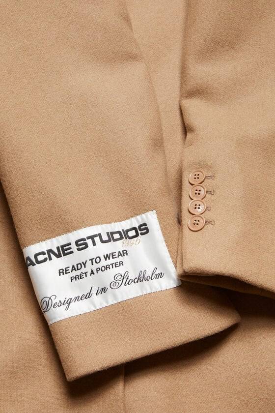 Acne Studios Einreihiger Wollmantel Letzte 3 Tage