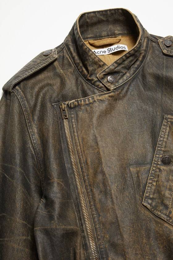 Acne Studios Jeansmantel mit Gürtel Neueste Stile