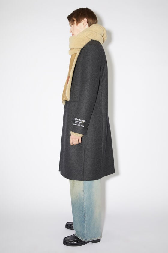 Acne Studios Einreihiger Mantel aus Woll-Mix Bis zu 60% Rabatt
