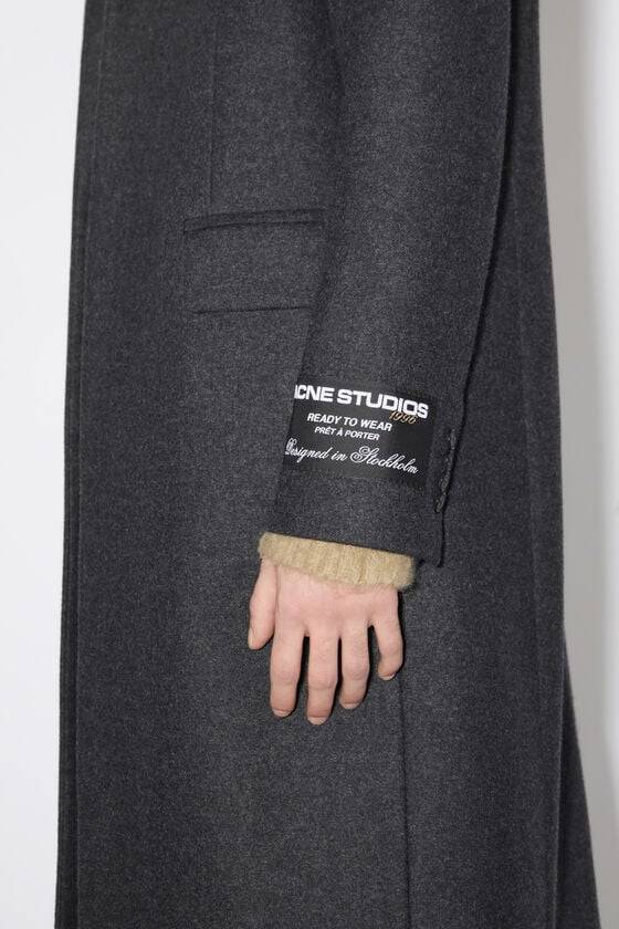 Acne Studios Einreihiger Mantel aus Woll-Mix Bis zu 60% Rabatt