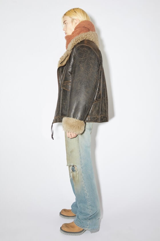 Acne Studios Lammfelljacke Bis zu 65% Rabatt
