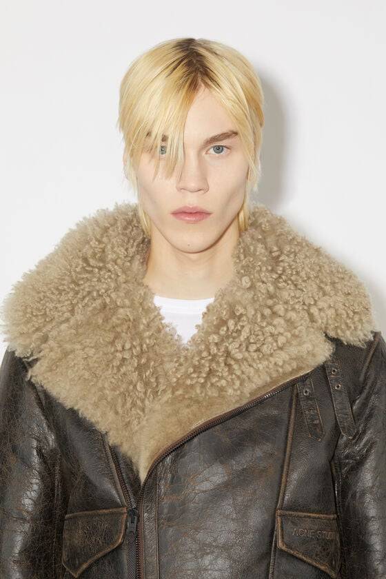 Acne Studios Lammfelljacke Bis zu 65% Rabatt