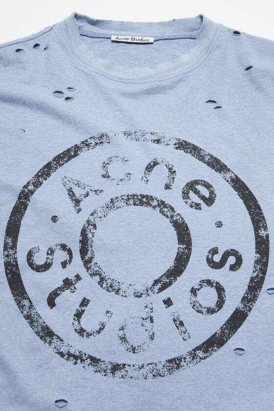 Acne Studios Logo-T-Shirt – lockere Passform Bis zu 55% Rabatt