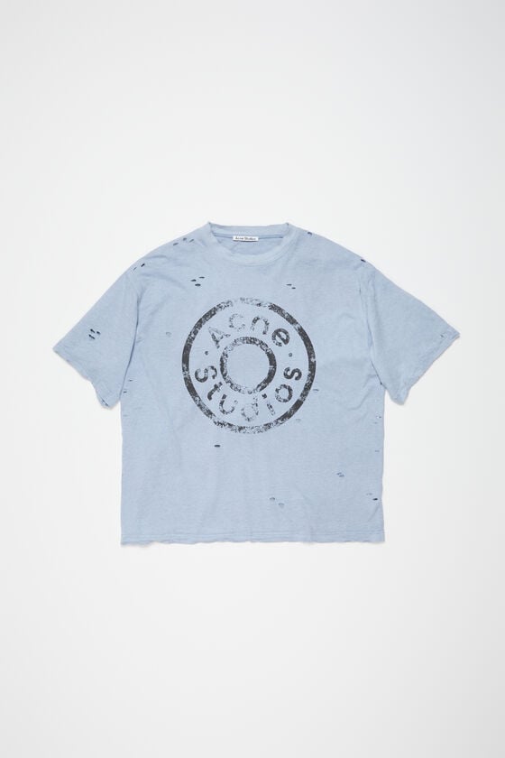 Acne Studios Logo-T-Shirt – lockere Passform Bis zu 55% Rabatt