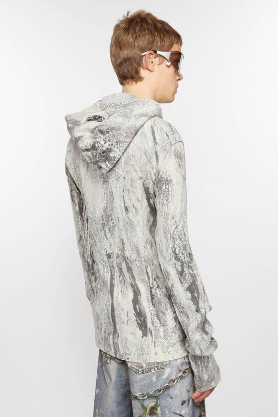 Acne Studios Gefärbter Pullover mit Reißverschluss Discount Store für neue Produkte