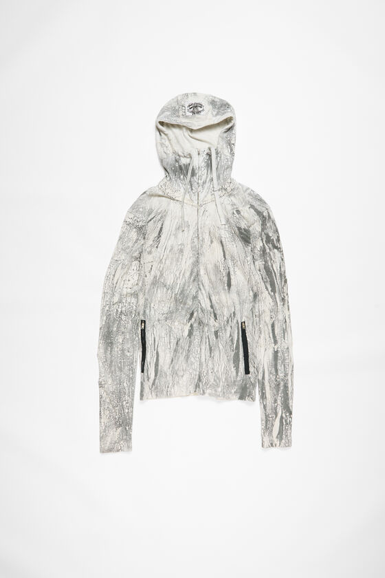 Acne Studios Gefärbter Pullover mit Reißverschluss Discount Store für neue Produkte