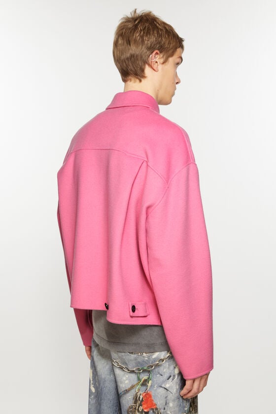 Acne Studios Jacke mit Reißverschluss aus Wolle Fabrikladen