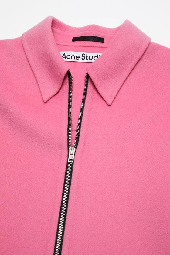 Acne Studios Jacke mit Reißverschluss aus Wolle Fabrikladen