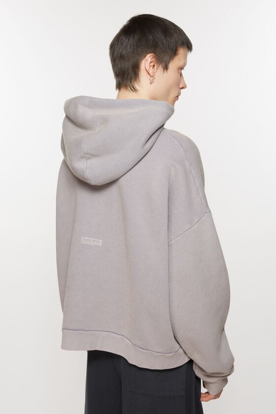 Acne Studios Sweatshirt mit Kapuze und Logoaufnäher Speichern exportieren