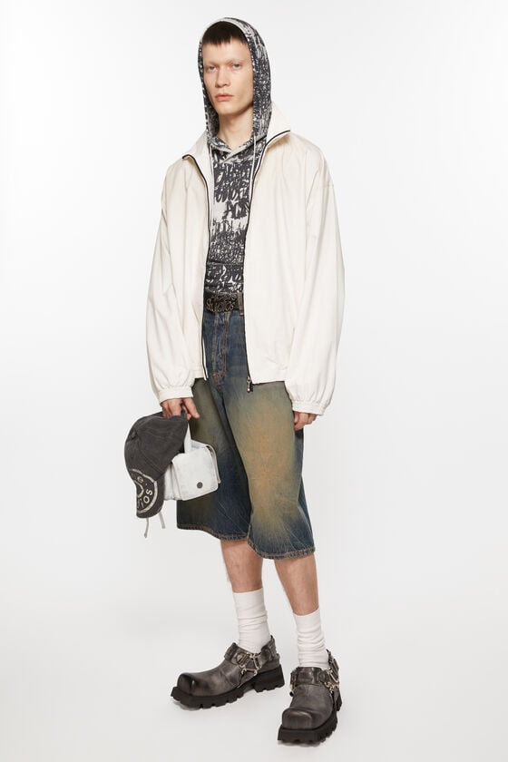 Acne Studios Jacke mit Reißverschluss und Logo zollfrei