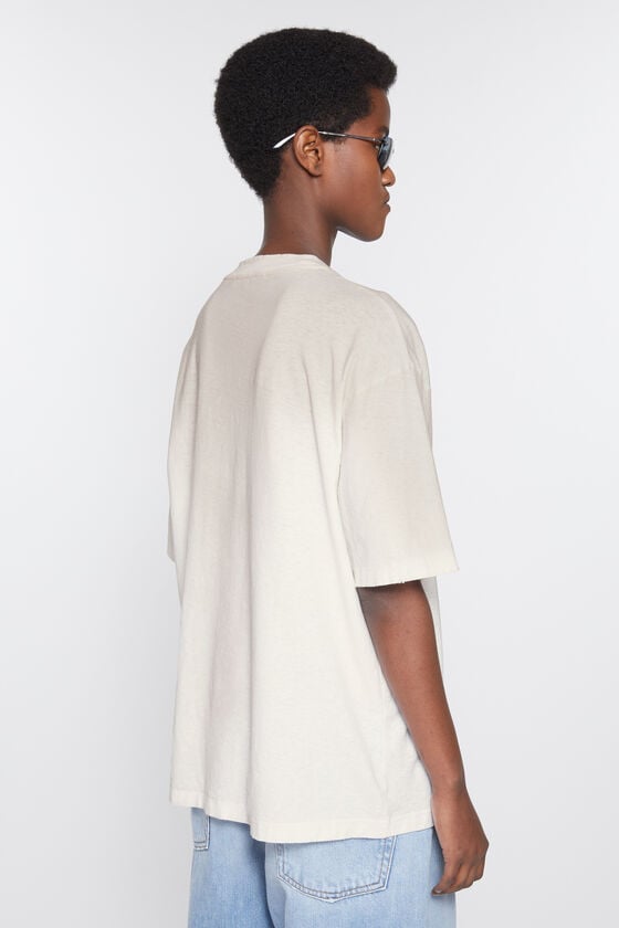 Acne Studios Logo-T-Shirt – lockere Passform Schlussverkauf