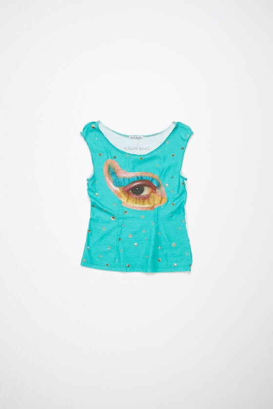 Acne Studios Bedrucktes Tanktop Blitzverkäufe