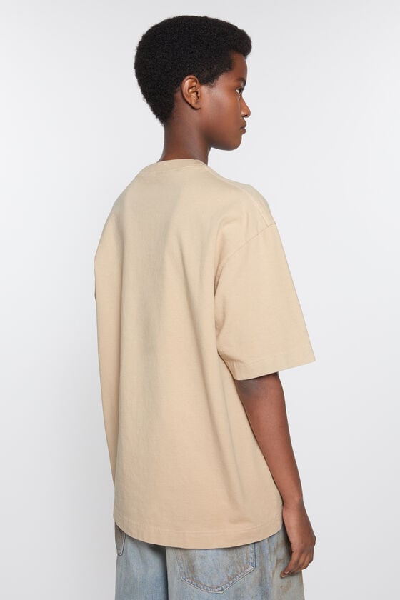 Acne Studios T-Shirt Stamp-Logo - lockere Passform Kostenloser Versand