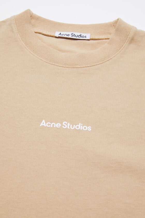 Acne Studios T-Shirt Stamp-Logo - lockere Passform Kostenloser Versand