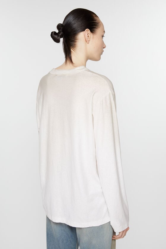 Acne Studios Logo-T-Shirt – lockere Passform Fabrikpreis