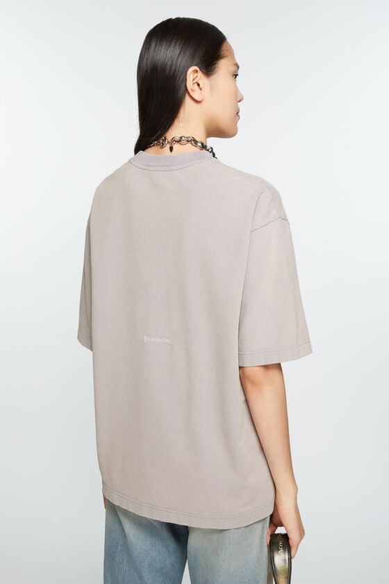 Acne Studios T-Shirt mit Rundhalsausschnitt - Entspannte Unisex-Passform Sonderangebot