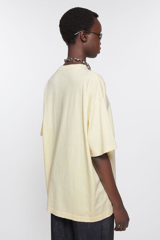 Acne Studios Verschwommenes Logo-T-Shirt - Entspannte Unisex-Passform Versandkostenfrei