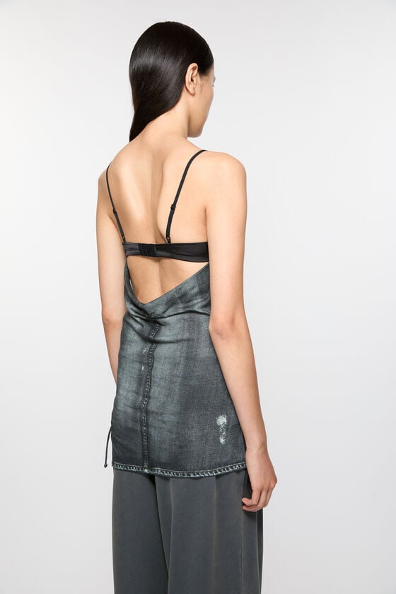 Acne Studios Trägertop mit Print Begrenztes Angebot