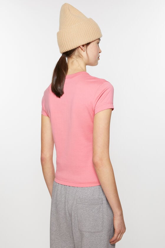 Acne Studios T-Shirt mit Rundhalsausschnitt - Taillierte Passform Unisex Valentinstagsangebot