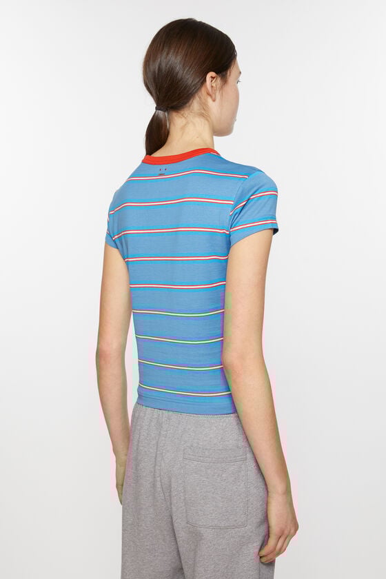 Acne Studios T-Shirt mit Rundhalsausschnitt - Taillierte Passform Unisex Heißer Verkauf