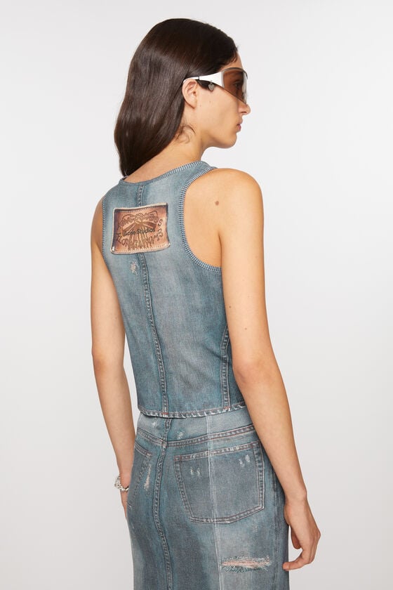 Acne Studios Bedrucktes Tanktop Exklusive Angebote