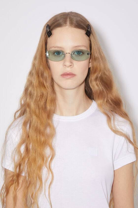 Acne Studios T-Shirt mit Rundhalsausschnitt Unisex Tägliche Deals