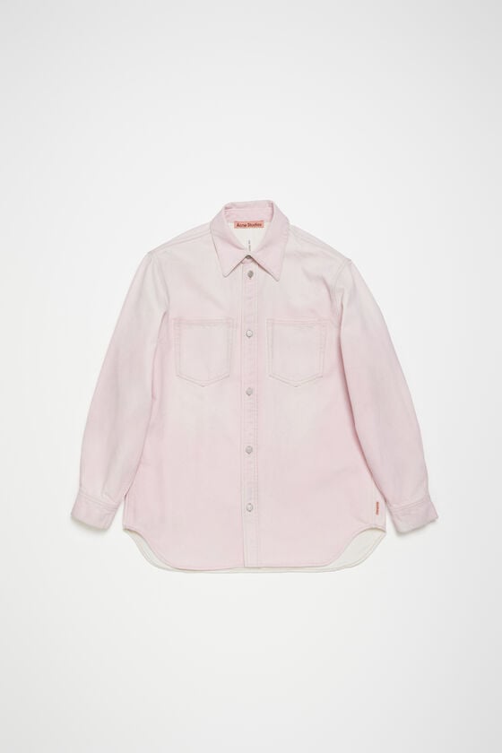 Acne Studios Jeanshemd mit Knopfleiste - Lockere Passform Wochenangebot