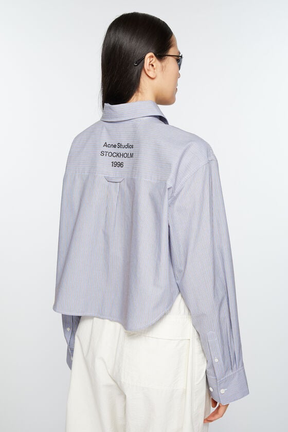 Acne Studios Jacquard-Hemd mit Nadelstreifen Letzte 3 Tage