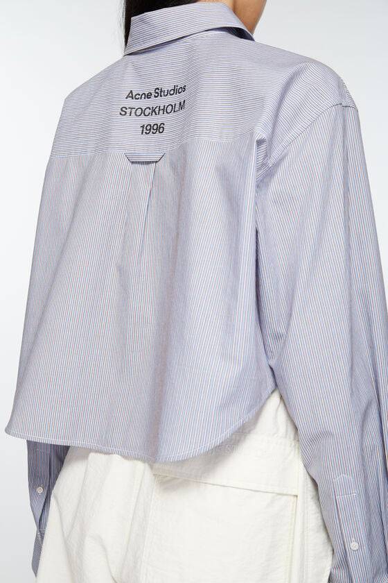 Acne Studios Jacquard-Hemd mit Nadelstreifen Letzte 3 Tage