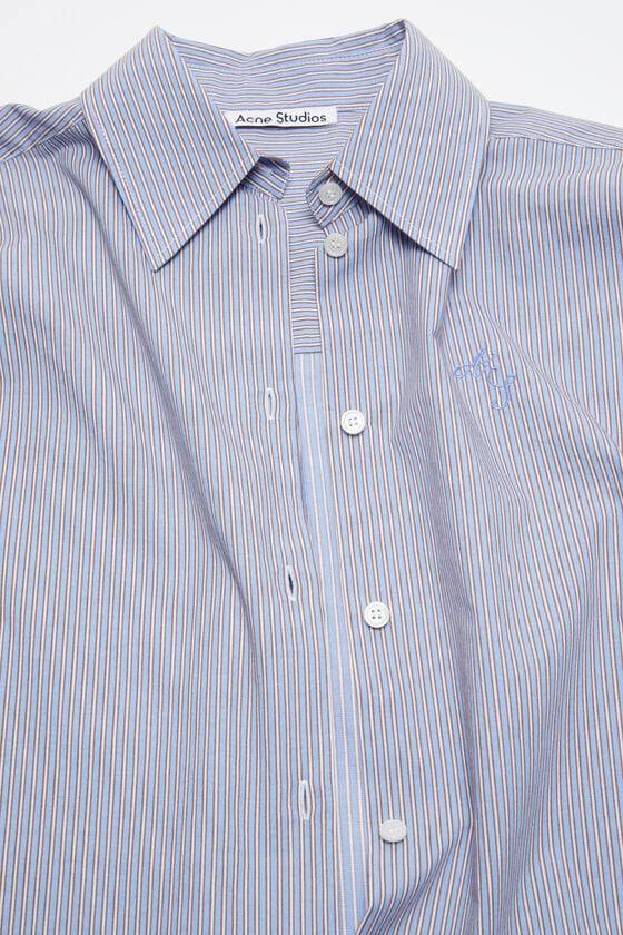 Acne Studios Jacquard-Hemd mit Nadelstreifen Letzte 3 Tage