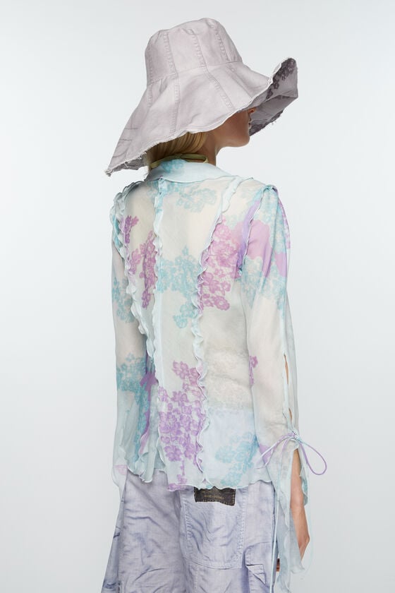 Acne Studios Bedruckte Bluse Letzte 2 Tage