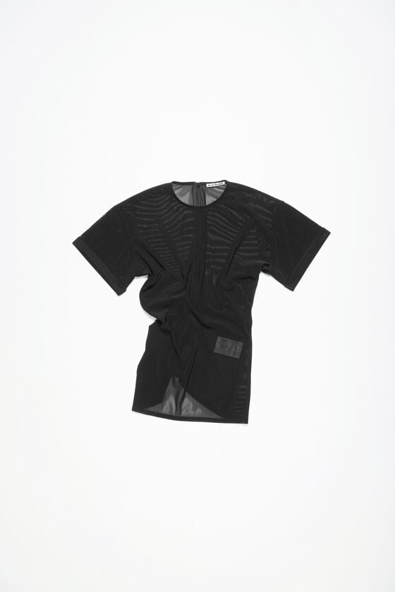 Acne Studios Mesh t-shirt Laufsteg-Show Letzter Tag