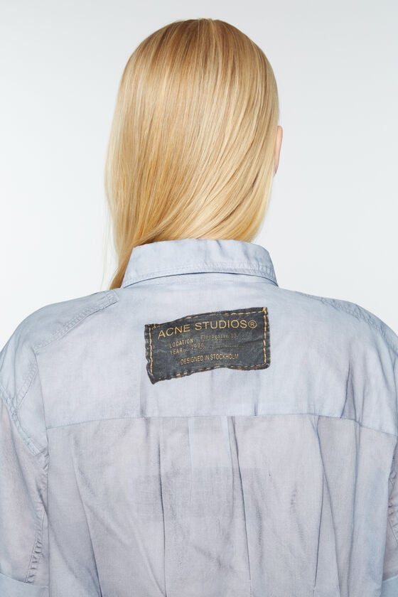 Acne Studios Bedrucktes Hemd mit Knopfleiste Bis zu 50% Rabatt