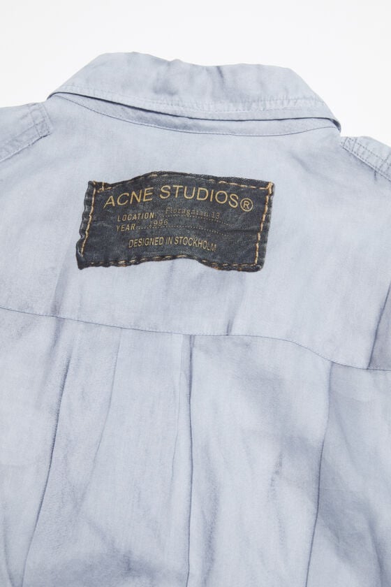 Acne Studios Bedrucktes Hemd mit Knopfleiste Bis zu 50% Rabatt
