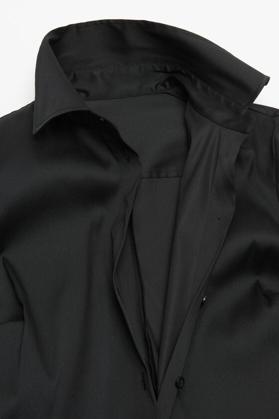 Acne Studios Asymmetric button-up shirt Laufsteg-Show Sonderangebot der Fabrik