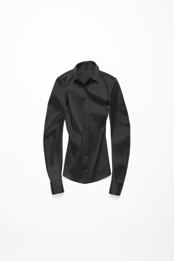 Acne Studios Asymmetric button-up shirt Laufsteg-Show Sonderangebot der Fabrik