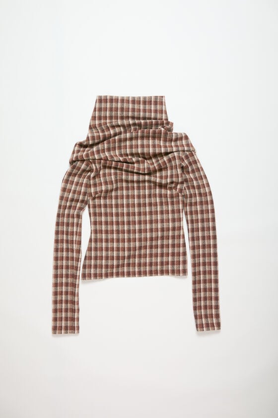 Acne Studios High neckline blouse Laufsteg-Show Vierteljährliche Förderung