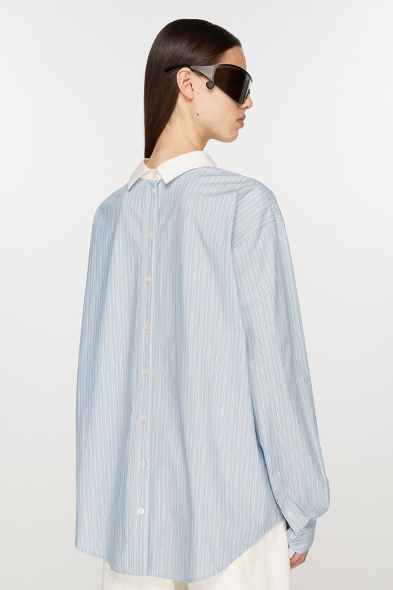 Acne Studios Gestreiftes Hemd Clearance-Verkauf