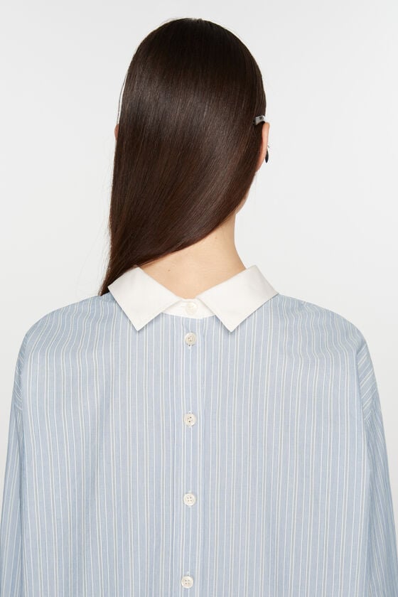 Acne Studios Gestreiftes Hemd Clearance-Verkauf
