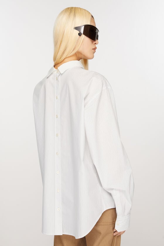 Acne Studios Gestreiftes Hemd Kostenloser Versand international